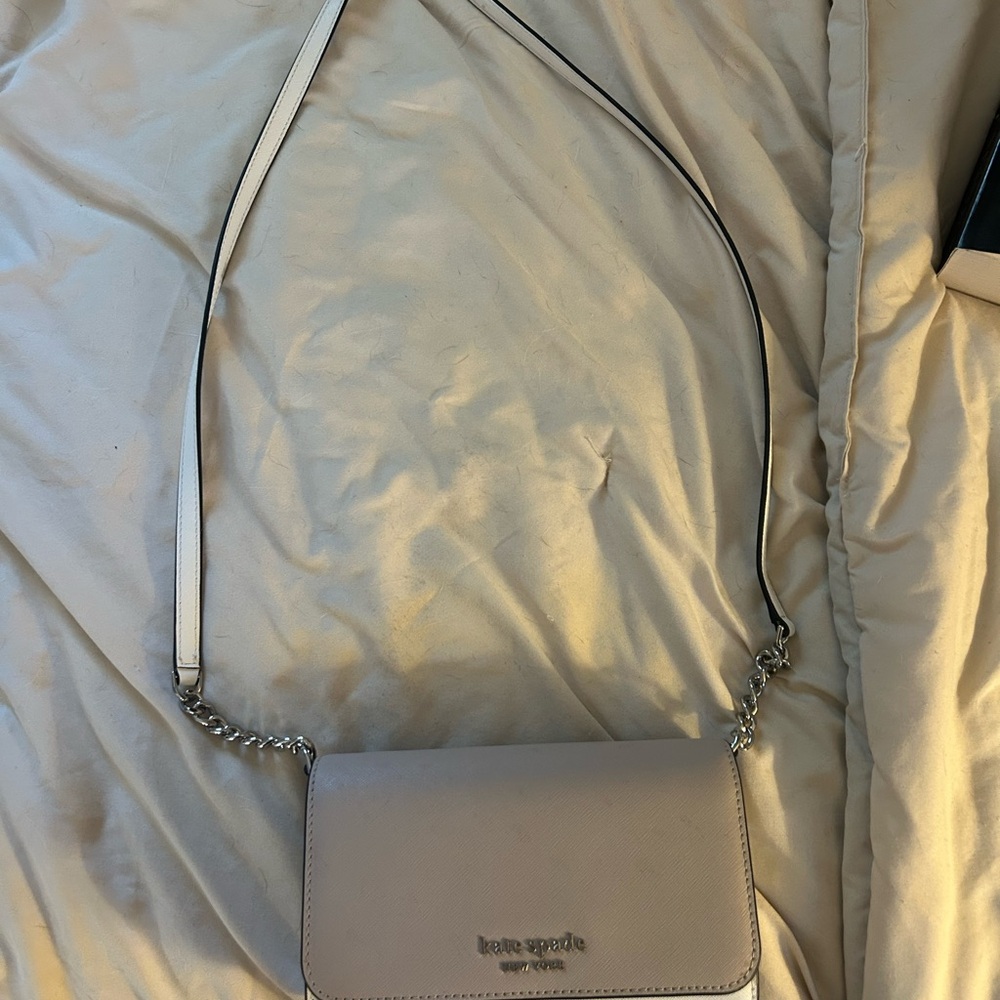 Kate Spade Light Beige Crossbody Bag